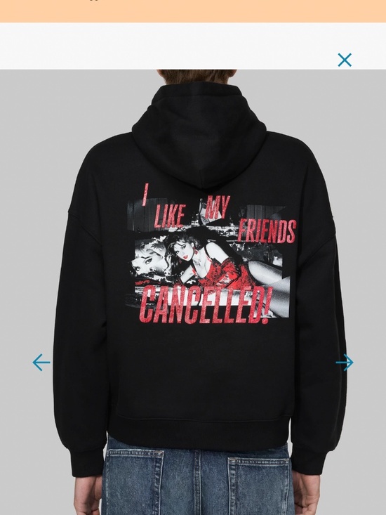 Taylor Swift Tops - Taylor Swift "The Life of a Showgirl" "I Like My Friends Cancelled!" Hoodie Med